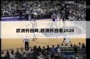 欧洲杯回眸,欧洲杯回看2020