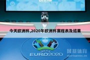 今天欧洲杯,2020年欧洲杯赛程表及结果