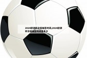 2024欧洲杯分组抽签时间,2024欧洲杯分组抽签时间是多少