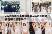 2024欧洲杯赛程结果表,2024年欧洲杯在哪个国家举行