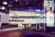 2024nba新秀挑战赛技术统计,nba新秀挑战2021